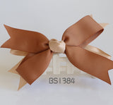 Brown School Hair Accessories, Brown (BS1382-BS1384)