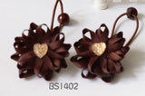 Brown School Hair Accessories, Brown (BS1402-BS1403)