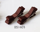 Brown School Hair Accessories, Brown (BS1402-BS1403)