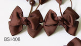 Brown School Hair Accessories, Brown (BS1404-BS1409)