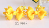 School Hair Accessories, Yellow/ Dark Green/ Good Hope (BS1447-BS1448)