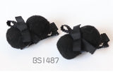 School Hair Accessories, Black (BS1484-BS1490)