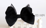 School Hair Accessories, Black (BS1484-BS1490)