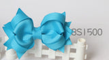 School Hair Accessories, Navy/ Royal Blue/ Light Blue/ DGJS (BS1500-BS1503)