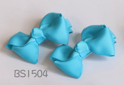 School Hair Accessories, Navy/ Royal Blue/ Light Blue/ DGJS (BS1504-BS1506)