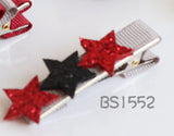 School Hair Accessories, Burgundy (BS1548-BS1552)