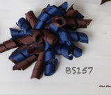 Brown School Hair Accessories, Brown (BS151-BS157)