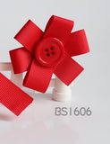 School Hair Accessories, Red (BS1604-BS1610)