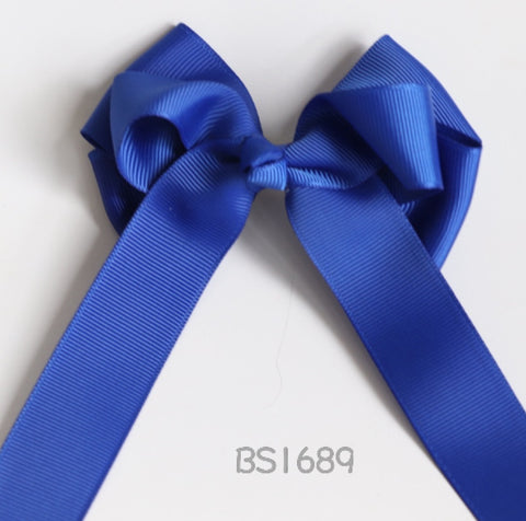 School Hair Accessories, Royal Blue/ DGJS (BS1089-BS1092)