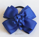 School Hair Accessories, Royal Blue/ DGJS (BS1089-BS1092)