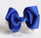 School Hair Accessories, Royal Blue/ DGJS (BS1089-BS1092)