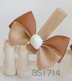 Brown School Hair Accessories, Brown (BS1713-BS1716)