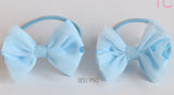 School Hair Accessories, Navy/ Royal Blue/ Light Blue/ DGJS (BS1750)