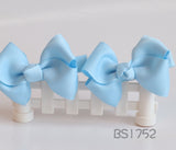 School Hair Accessories, Navy/ Royal Blue/ Light Blue/ DGJS (BS1751-BS1754)