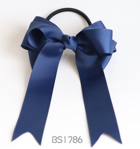 School Hair Accessories, Navy (BS1786-BS1789)