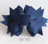 School Hair Accessories, Navy (BS1786-BS1789)