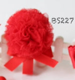 School Hair Accessories, Red (BS226-BS232)