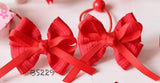 School Hair Accessories, Red (BS226-BS232)