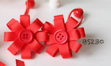 School Hair Accessories, Red (BS226-BS232)