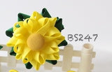 School Hair Accessories, Yellow/ Dark Green/ Good Hope (BS246-BS249)