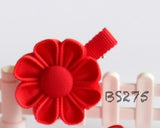 School Hair Accessories, Red (BS273-BS276)