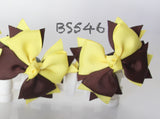 Brown School Hair Accessories, Brown (BS545-BS551)