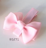 School Hair Accessories, Pink (BS568-BS571)