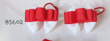 School Hair Accessories, Red (BS601-BS607)