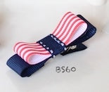 School Hair Accessories, Navy and Red (BS56-BS60)