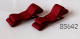 School Hair Accessories, Burgundy (BS1311-BS1312)