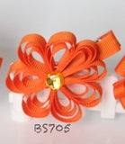 School Hair Accessories, Orange/ Beige/ HKUGAP/ St Mary (BS743-BS747)