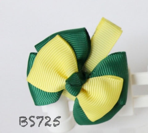 School Hair Accessories, Yellow/ Dark Green/ Good Hope (BS725-BS731)