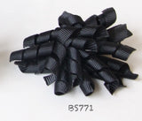 School Hair Accessories, Black (BS768-BS771)