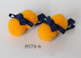 School Hair Accessories, Orange/ Beige/ HKUGAP/ St Mary (BS778-BS784)