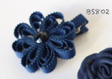 School Hair Accessories, Navy/ Royal Blue (BS802-BS806)