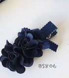 School Hair Accessories, Navy/ Royal Blue (BS802-BS806)