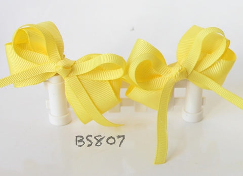 School Hair Accessories, Yellow/ Dark Green/ Good Hope (BS807-BS810)