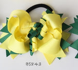 School Hair Accessories, Yellow/ Dark Green/ Good Hope (BS839-BS844)