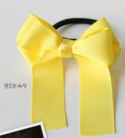 School Hair Accessories, Yellow/ Dark Green/ Good Hope (BS849-BS850)