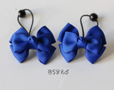 School Hair Accessories, Royal Blue/ DGJS (BS865-BS868)