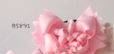 School Hair Accessories, Pink (BS891-BS896)