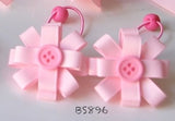 School Hair Accessories, Pink (BS891-BS896)