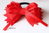 School Hair Accessories, Red (BS901-BS904)