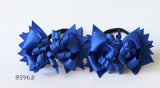 School Hair Accessories, Royal Blue/ DGJS (BS969-BS970)