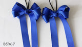 School Hair Accessories, Royal Blue/ DGJS (BS963-BS968)