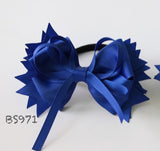 School Hair Accessories, Royal Blue/ DGJS (BS971-BS974)