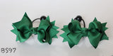 School Hair Accessories, Yellow/ Dark Green/ Good Hope (BS95-BS101)