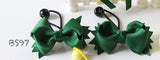 School Hair Accessories, Yellow/ Dark Green/ Good Hope (BS246-BS249)