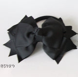 School Hair Accessories, Black (BS989-BS991)