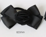 School Hair Accessories, Black (BS989-BS991)